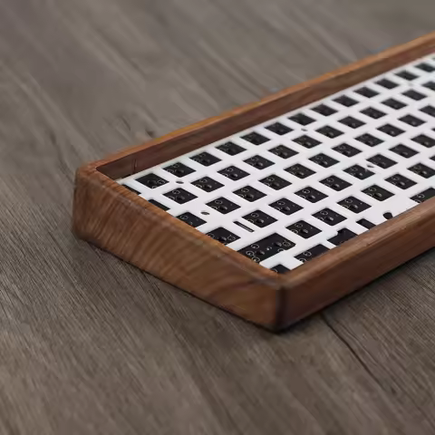 YMD96XS Ble Bluetooth Wireless Version Keyboard 96 Wood Kit Standard ANSI ISO QMK Via Hotswap 96 Kit