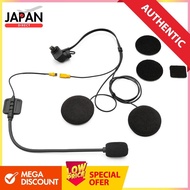 Daytona Bike Intercom COOLROBO GT2/EasyTalk3 Replacement Speaker Boom Mic Set 25039 Black Standard.