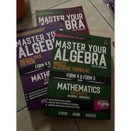 MASTER YOUR ALGEBRA FORM 4 FORM 5 MATHEMATICS