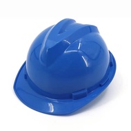 หมวกเซฟตี้ หมวกนิรภัย หมวกกันน็อค safety helmet หมวกช่าง หมวกกันน๊อค สายรัดคาง  สีแดง สีเหลือง สีน้ำ