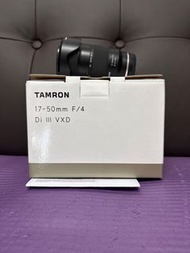 剛剛10月買 七年行貨保養 完美無瑕 全套有盒  香港行貨 Tamron 17-50  17-50mm F4  FE E Sony Mount 最新款