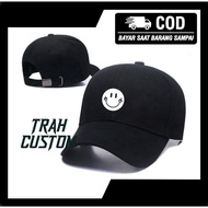 Emoticon baseball cap baseball cap/ smile baseball cap/ base ball cap / POLO caps custom baseball ca