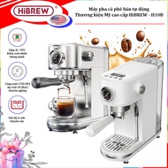 Semi-automatic Espresso, Cappuccino, Latte coffee maker brand HiBREW H10B - Imported Goods