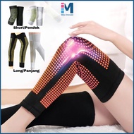 Sarung Lutut Berhaba Herbal Self Heat Knee Protector Guard Pad Pain Support Leg Pain Relief Patch Sakit Kaki Sejuk 膝盖疼痛垫