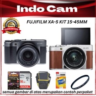 Fujifilm XA5 Kit 15-45mm / kamera fujifilm XA5 lens 15-45mm - PAKET 64GB