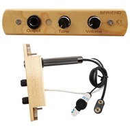 Cajon Box Drum Preamp/Pickup Output Jack Electronic Pick-up System Microphone Electronic Pick-up Sys