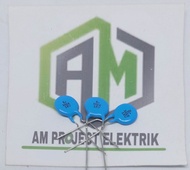 (3 pcs) Kapasitor keramik 1n / 102 / 1Kv / 2kv merk Rohs
