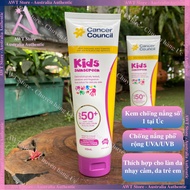 Kem chống nắng Trẻ em Cancer Council Kids SPF 50+/ PA ++++ 110ml