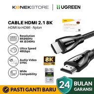 UGREEN HDMI Cable 2.1 8K 60hz 4K 120hz 48Gbps Ultra High Speed HDCP2.2 4.9 1.3RB p