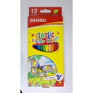 GREEBEL COLORED PENCIL 12 GREEBEL COLORED PENCILS