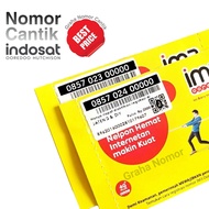Nomor Cantik Panca 00000 Indosat IM3 Prabayar O857 026 00000