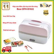 Bear DFH-B10J2 Multifunctional Office Electric Lunch Box - Multi-Purpose 2-Storey Office Electric Cooker