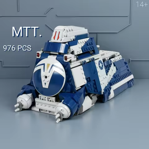 MOC 75435 MTT 976PCS Battle Of Felucia Separatist Building Blocks Model Toys For Kids Birthday Gifts