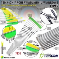 TenXion Archery 1416 5.5mm Aluminium Arrows MSSS MSSD Competition Arrow Anak Panah Pertandingan Arrow Recurve Bow