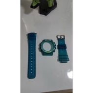 Casio G shock dw8700 bnb b&b,band & bezel,jelly blue,after market parts,senang pasang