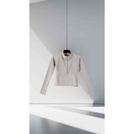 Hoodie.In ATHINA Sport Jacket/Sports Jacket "Girl Only" - Coconut Milk Muslimah Sports Wear Dri Fit 