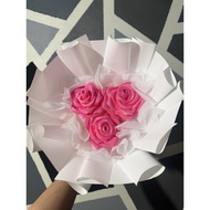 3 Roses In Many Colors