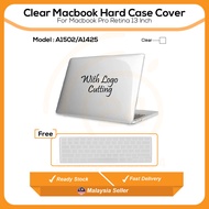 Crystal Clear Macbook Hard Case For Macbook Pro Retina 13 (A1502/A1425)