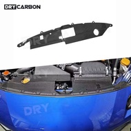 On sale Dry Carbon Fiber Engine Raditor Cover Trim For Toyota Subaru GR86 BRZ 2021+ Engine Cabin Wat