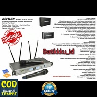 [TOP QUALITY BISA COD] MIC WIRELESS ASHLEY VOCAL ARTIS VOKAL ARTIST WITH ANTI FEEDBACK FUNCTION ORIG