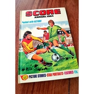 Vintage Book Score Annual Year 1984 Football Soccer Magazine Comic Book