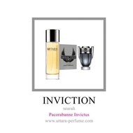 Parfum Refill INVICTION UTTARA PERFUME searah pacorabanne invictus -