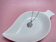 天然海水珍珠 真多麻 akoya 吊墜 贈項鏈