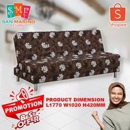 Pacific Leather Sofa Bed Sofabed L1770MM X W1020MM X H420MM