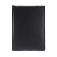 A4 PU Padfolio File Folder Portfolio Business Document Holder Metal Clipboard Pad Document Organizer