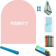 Light Blue New Arch Magnetic Colorful2025Writing Board Blackboard Chalkboard Graffiti Wall Erasable 