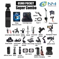 DJI Osmo Pocket Super Combo Set + Micro 64gb Memory Card