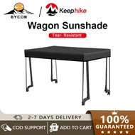 Folding Wagon Trolley Cart Accessories,Wagon Canopy Cover for Collapsible Wagons , Wagon Cover