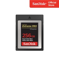 SanDisk Extreme PRO® CFexpress™ Card Type B, SDCFE 256GB, 1700MB/s R, 1200MB/s W, 4x6 - SDCFE-256G-GN4NN