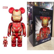 400% + 100% Ironman 鋼鐵俠 Iron man Mark 50 Mark50 Bearbrick Be@rbrick