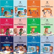 Cambridge Primary Mathematics Book 1 2 3 4 5 6 Learner Quarters Book / Workbook (Second edition 2021