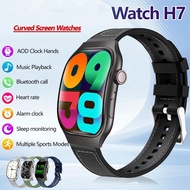 Bluetooth Call Smart Watch H7 for Men Women 2.01" HD Curved Screen Watch Health Monitor Smartwatch