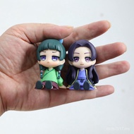 Play Medicine's Toys Cat Cat's Ren Cute Sitting Posture Trendy Whispering Girl Anime Cartoon Figure 