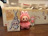 心底密碼 A-M 心心 heart 隱藏版 香港POP MART THE MONSTERS Labubu Pin for Love 盲盒