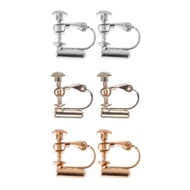 Honey Clip-on Earring Converter with Post for DIY Earring Clip-on Earring Jewelry