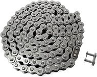 #40 Roller Chain -10 Feet 08A 40Mn Carbon Steel Material with 1 Connecting Link for Go Kart, Mini Bi