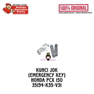 HONDA Seat Lock (Emergency Key) Original PCX 150HONDA - 35194K35V31 - PCX 150 Emergency Seat Lock - 