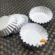 Pie pan pie pan diameter 5.7 cm aluminum 1 set per dozen 20 pcs floral mold
