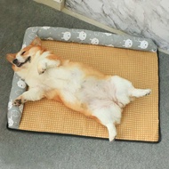 Pet Cool Mat Dog Mat Sleeping Mat Summer Cool Mat Nest for Sleeping Summer Bite-Resistant Ice Mat No