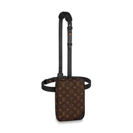Louis Vuitton Utility Side Bag Tas Selempang Pria - Brown