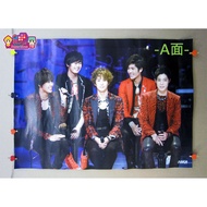 Korea [Star Double-Sided Poster] < Korean Grid Shop > SS501 2PM KPOP Star Merchandise Out-Of-Print O