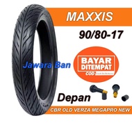 Ban motor maxxis 90/80-17 Bisa Tubeles Gratis pentiL 100% orginal maxxis