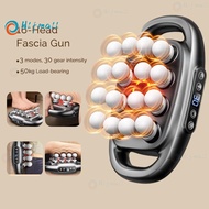 Massager Gun Muscle Electric Neck and Back Massager High-Frequency Vibrating 16-Head Fascia Gun Wais