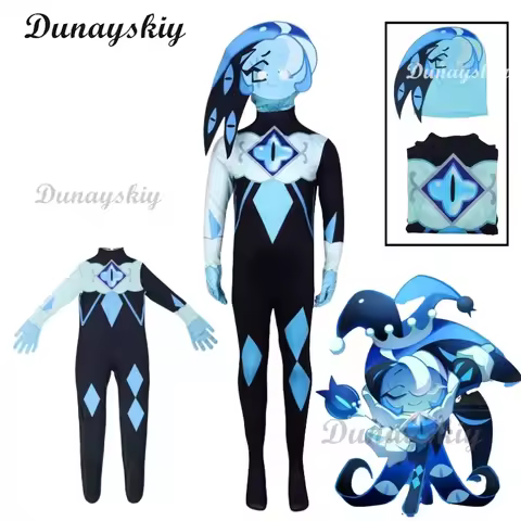 Shadow Milk Cookie cosplay Cookie Run: Kingdom costume Pure Vanilla Mystic Flour Candy Halloween Coo