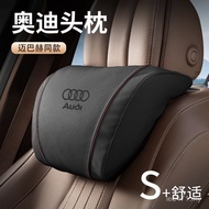 Q2/Neck Pillow A5///Car Lumbar Headrest Audi/Q7Q3 Suitable for A4LQ5Q6/A3// Dedicated A6L IF9L