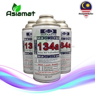 Asiamat Gas r134a r134 134 Maxron 300g 300gram ready  Stok With leak Sealer Freon Refrigant for Car Refrigator Chiller